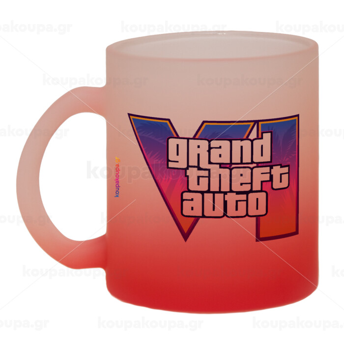 GTA VI Red Gradient Mug