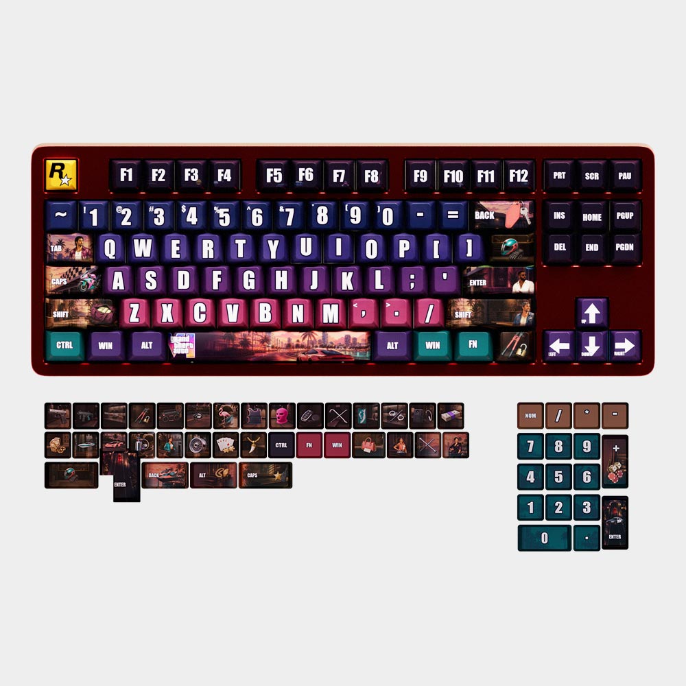 GTA VI Keycap Set
